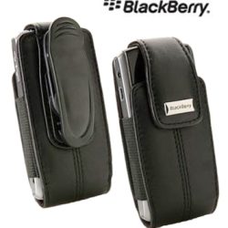 Original BlackBerry Pearl Series Leather Swivel Holster
