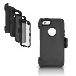 OtterBox iPhone 5/5s/SE Defender Black Case & Holster
